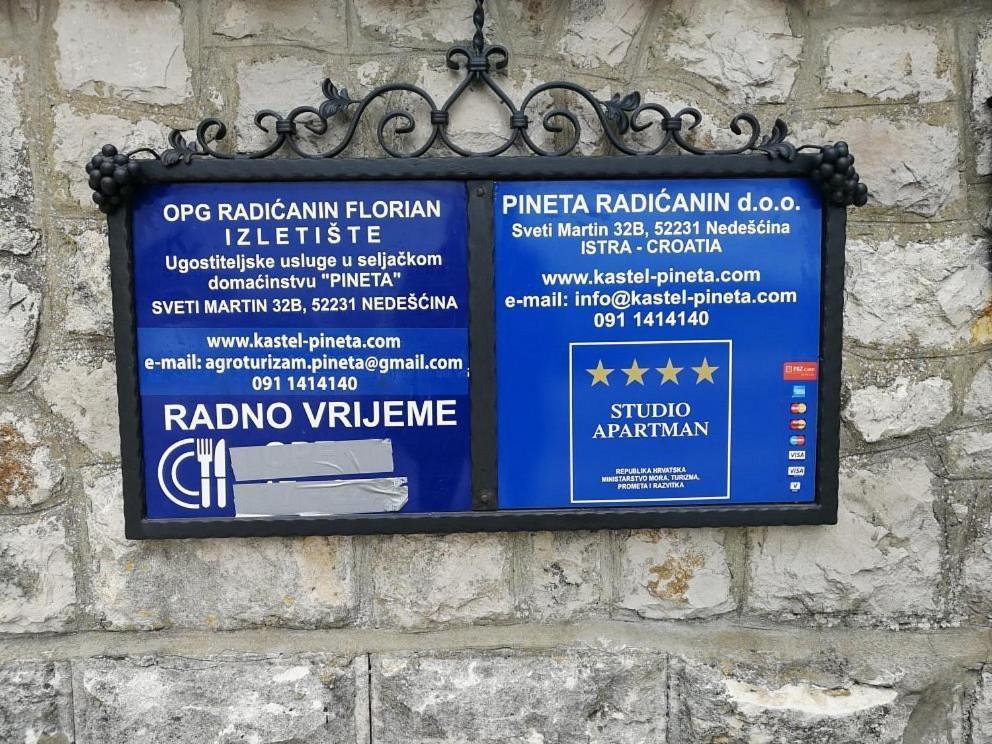 Apartments Lazzarini Battiala Nedescina Екстер'єр фото